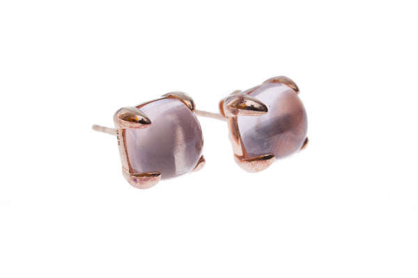 Rose Quartz on 18K Rose Gold Vermeil